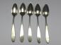 Preview: 5x Löffel, Teelöffel, Kaffeelöffel, 13 Lot | 821,5er Silber, L: 15 cm