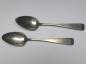Preview: 2x Suppenlöffel, Löffel, 19. Jh., M.W. Brandt, Hamburg, 12 Lot | 750 Silber, L: 22,8 cm
