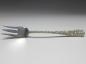 Preview: Gabel, Dekor Repoussé, Griff 925er Sterling Silber, Stieff, USA, L: 15,5 cm