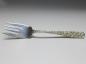 Preview: Gabel, Dekor Repoussé, Griff 925er Sterling Silber, Stieff, USA, L: 15,3 cm