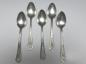 Preview: 5x Löffel, Teelöffel, Kaffeelöffel, WMF, versilbert, L: 13,8 cm