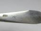 Preview: Löffel eckig, Gewürzlöffel, 12 Lot | 750er Silber, L: 11,8 cm