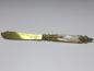 Preview: 5x Obstmesser, 800er Silber vergoldet, 1872-1922, Wien, Österreich, L: 19 cm