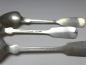 Preview: 5x Suppenlöffel, Esslöffel, Löffel, 800er Silber, Modell Spaten, L: 22 / 22,5 cm