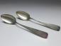 Preview: 2x Suppenlöffel, Löffel, Silber, 19. Jh., C. Lankenbeck, L: 23,5 cm