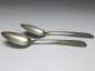 Preview: 2x Suppenlöffel, Löffel, Silber, 19. Jh., C. Lankenbeck, L: 23,5 cm