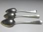 Preview: 3x Suppenlöffel, Löffel, 12 Lot | 750er Silber, J. Weber, L: 23 cm