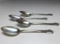 Preview: 4x Suppenlöffel, Esslöffel, Löffel, 800er Silber, L: 21,5 cm
