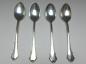 Preview: 4x Suppenlöffel, Esslöffel, Löffel, 800er Silber, L: 21,5 cm