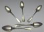 Preview: 5x Löffel, Kaffeelöffel, Teelöffel, 800er Silber, Knewitz, L: 15 cm