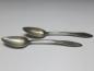Preview: 2x Löffel, Kaffeelöffel, Teelöffel, Silber, TK 1842, L: 13,3 cm