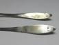 Preview: 2x Löffel, Kaffeelöffel, Teelöffel, Silber, TK 1842, L: 13,3 cm