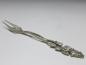 Preview: Aufschnittgabel, Gabel, 800er Silber, Rosendekor, L: 12,5 cm