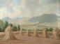 Mobile Preview: Groll, W.: Gemälde Kasseler Landschaft, datiert 1947, 60x80 cm