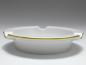 Preview: Ascher, Meissen, Blumenbukett mit Rose, Aquatinta schieferblau, D: 12 cm