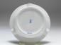 Preview: Ascher, Meissen, Blumenbukett mit Rose, Aquatinta schieferblau, D: 12 cm
