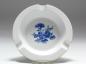 Preview: Ascher, Meissen, Blumenbukett mit Rose, Aquatinta schieferblau, D: 12 cm