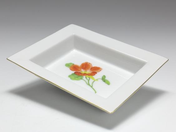 Vide-poche, Meissen, Blume 1, 12 x 10 cm