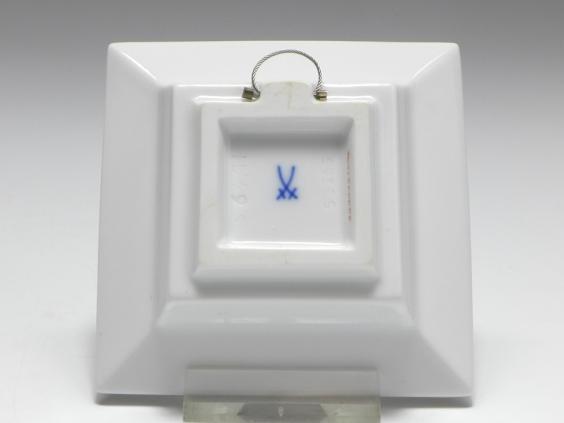 Vide-poche, Meissen, Blume 1, 8,5 x 8,5 cm