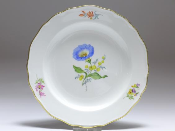 Teller, Meissen, Blume 2 - Bandwinde, D: 18 cm
