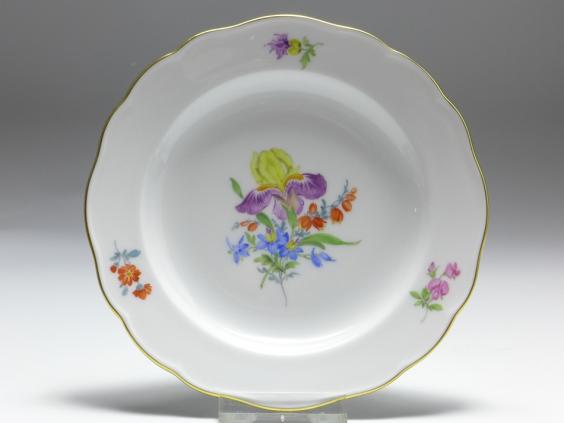 Gebäckteller, Meissen, Blume 3, D: 14 cm