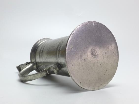 Paar Bierkrüge, Zinn, Bierkrug, Krug, H: 23 cm