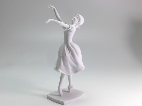 Figur Tänzerin Giselle, Kaiser, Biskuitporzellan, W. Gawantka, Modell 781, H: 26 cm