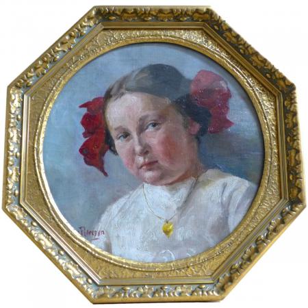 Petersen: Gemälde Kinderportrait