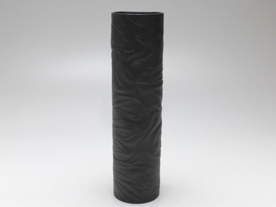 Vase, Rosenthal, studio-linie, schwarz, H: 25,5 cm
