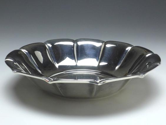 runde Schale, Gebäckschale, Dänemark, 1930, 830er Silber, D: 20,5 cm, 179 g