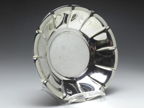 runde Schale, Gebäckschale, Dänemark, 1930, 830er Silber, D: 20,5 cm, 179 g