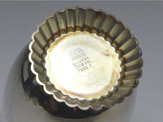 Becher, Trinkbecher, Wilkens Bremen, 835er Silber, H: 9 cm, 111 g