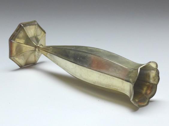 kleine Vase, WTB, Wilhelm Binder, Schwäbisch Gmünd, 800 Silber, H: 14 cm, 42 g