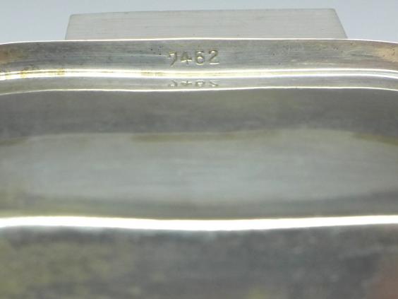 Gießer, Sauciere mit Henkel, Wilkens Bremen, 830er Silber, B: 13 cm, 92 g