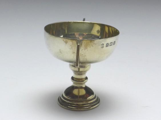 kleine Pokalschale, Martin Hall, Birmingham, 1925, 925er Sterling Silber, H: 5 cm, 27 g