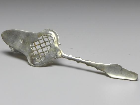 Tortenheber, mit Durchbruch, 800er Silber, L: 19 cm, 31 g