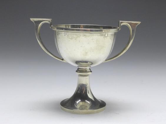 kleine Pokalschale, Martin Hall, Birmingham, 1927, 925er Sterling Silber, H: 8,5 cm, 53 g