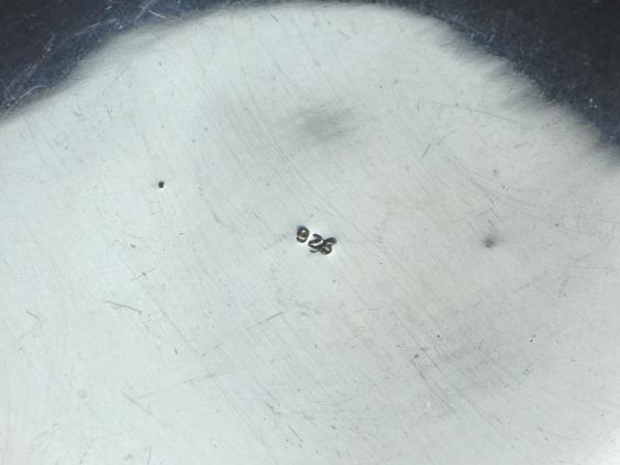 Gebäckschale, Konfektschale, 925er Sterling Silber, D: 15,5 cm, 127 g