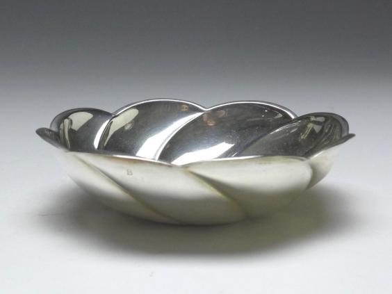 runde Schale, Wilhelm Binder, Schwäbisch Gmünd, 835er Silber, 40 g