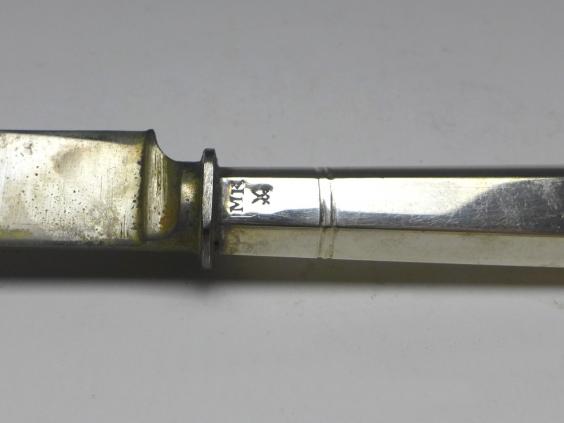 Besteck für 6 Personen, 12-teilig, Kirsch, Dresden, 800er Silber, 6x Gabel, 6x Messer