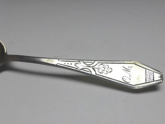 6x Löffel, Teelöffel, Kaffeelöffel, 800er Silber, L: 13 cm