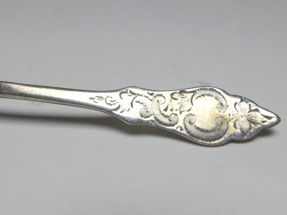 5x Mokkalöffel, Löffel, R&B, Robbe und Berking, Modell Ostfriesen, 800er Silber, L: 10,6 cm