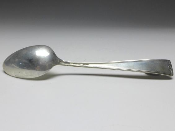 6x Löffel, Teelöffel, Kaffeelöffel, Sterling, 925er Silber, L: 14 cm