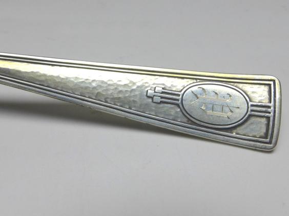6x Löffel, Teelöffel, Kaffeelöffel, Sterling, 925er Silber, L: 14 cm