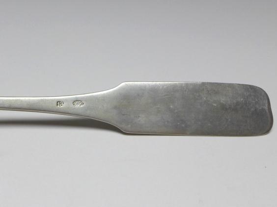 1x Suppenlöffel, Löffel, 19. Jh., 13 Lot | 812,5er Silber, FL, L: 21 cm