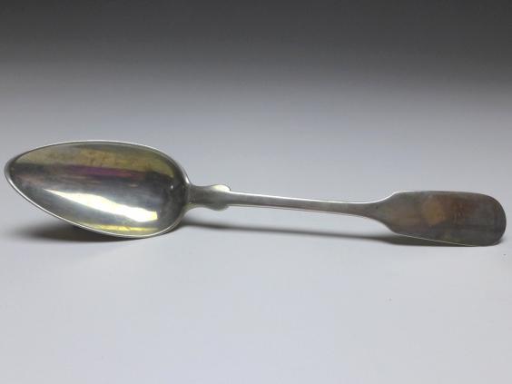 1x Suppenlöffel, Löffel, 19. Jh., 13 Lot | 812,5er Silber, L: 21,3 cm