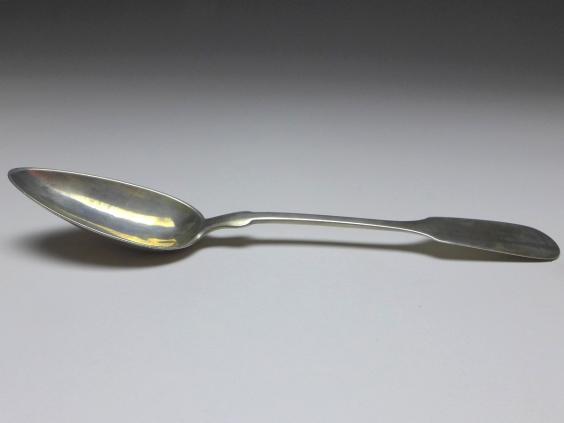 1x Suppenlöffel, Löffel, 19. Jh., 13 Lot | 812,5er Silber, L: 21,3 cm