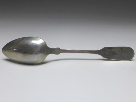 1x Suppenlöffel, Löffel, 19. Jh., 13 Lot | 812,5er Silber, L: 21,3 cm