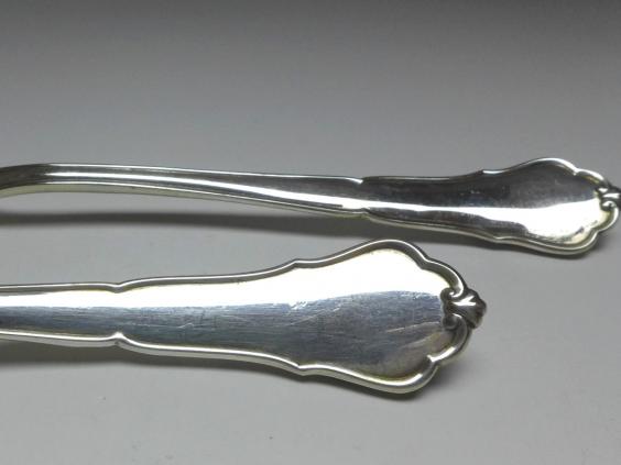 4x Suppenlöffel, Esslöffel, Löffel, 800er Silber, L: 21,5 cm