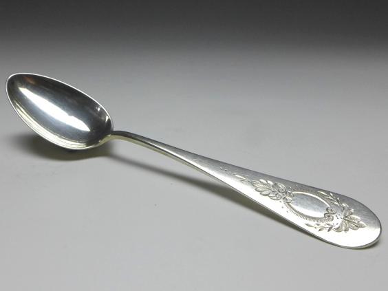 5x Löffel, Kaffeelöffel, Teelöffel, 800er Silber, O. K., L: 15 cm